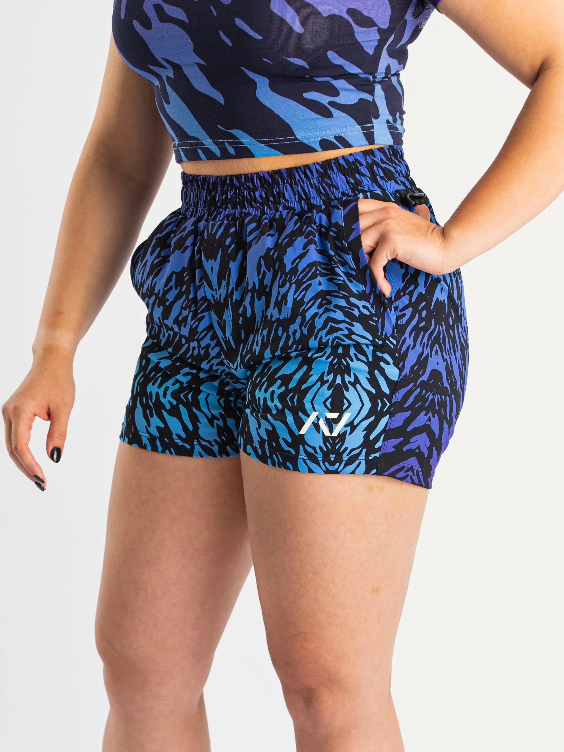 360Go 1Z KWD Shorts - Violet Tiger