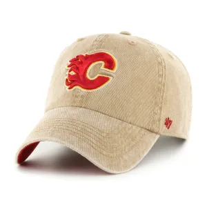 47 Brand NHL Earldor Clean Up Adjustable Hat - Calgary Flames