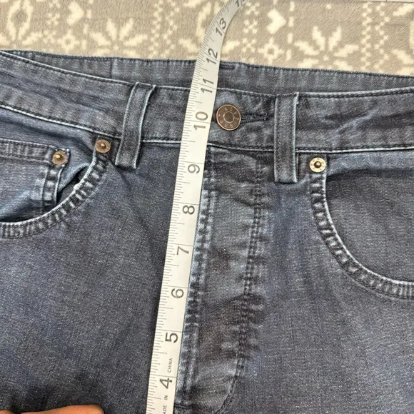 6397 Short Baggy‎ Fit Jeans Button Fly Size 27
