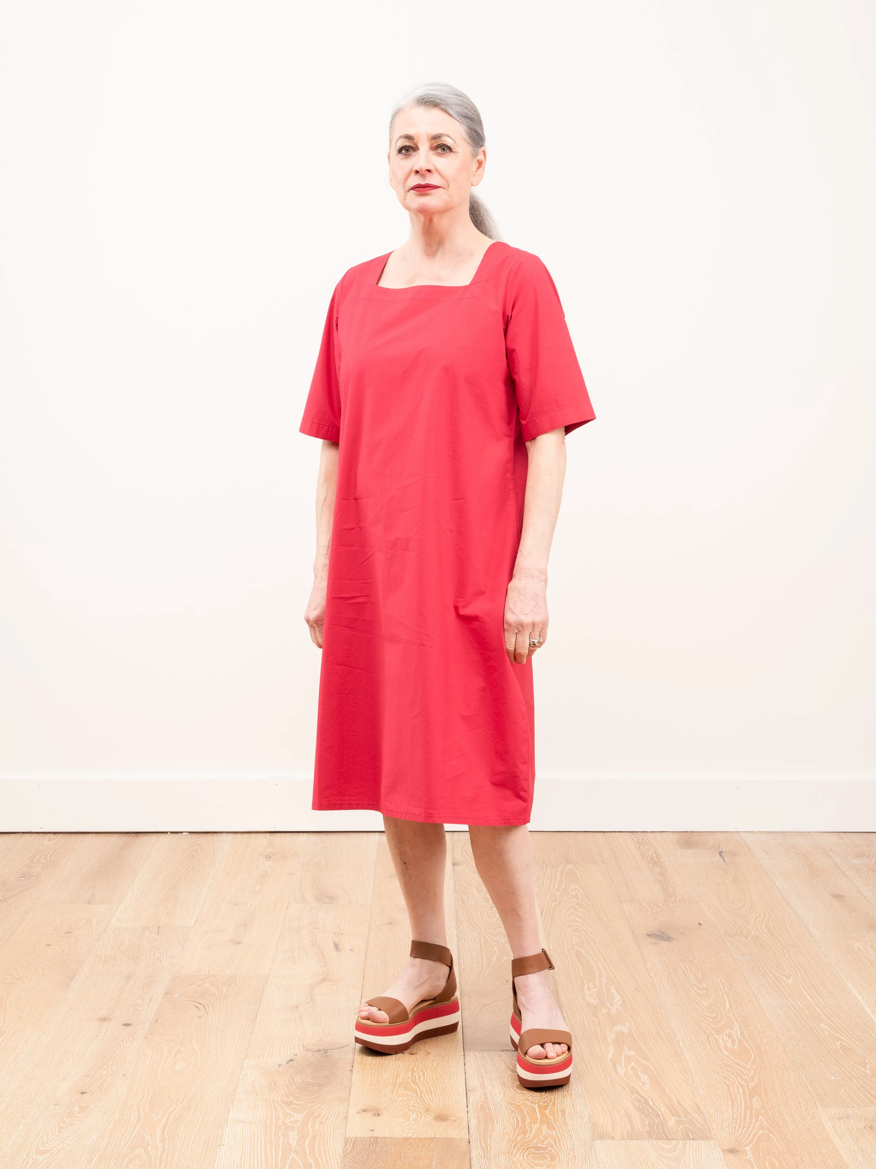 abito quadro dress