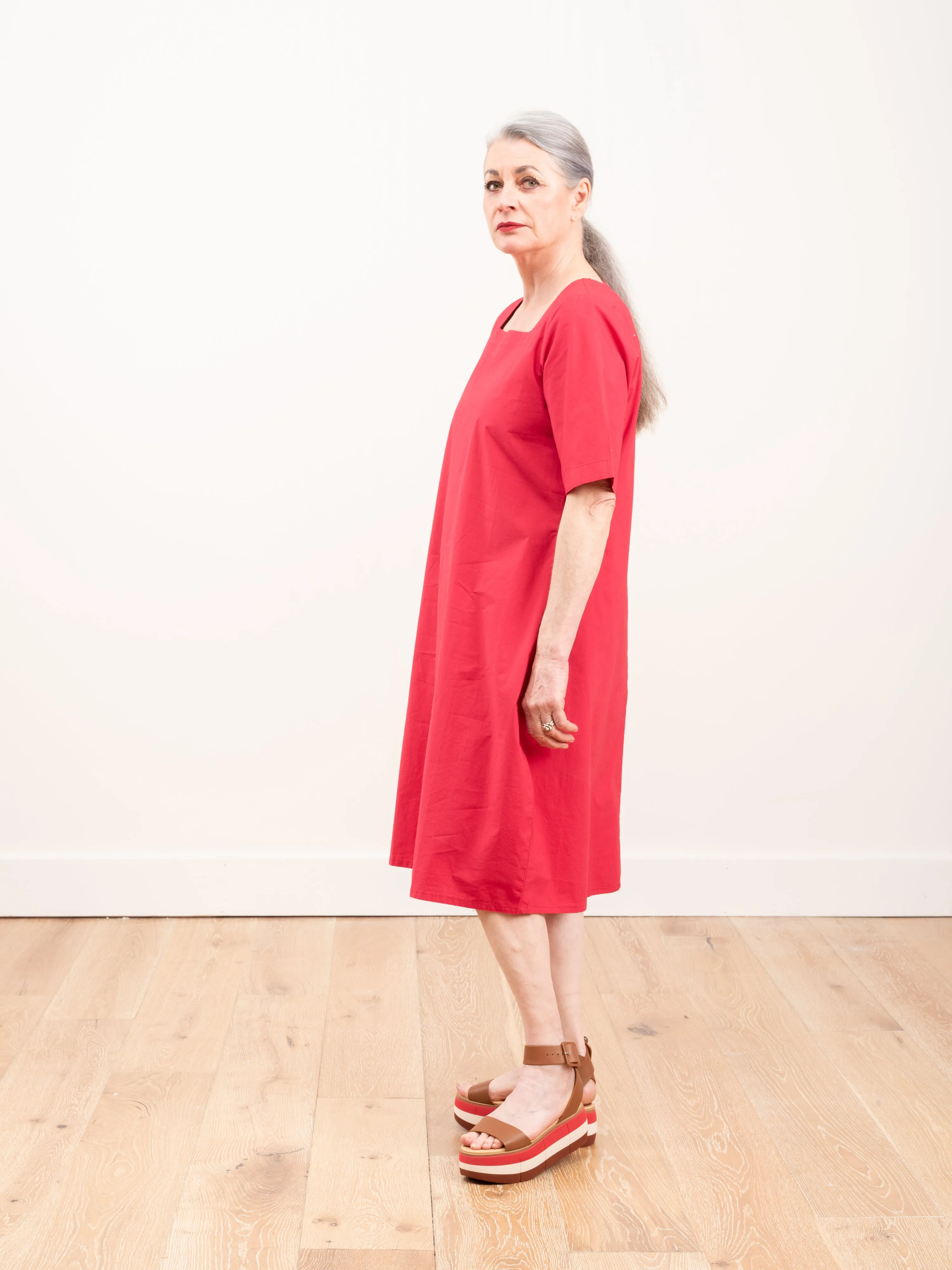 abito quadro dress