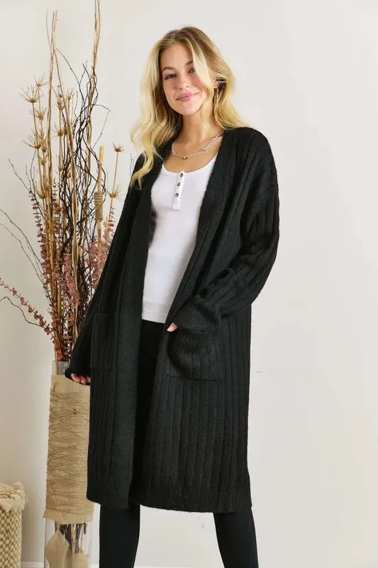 ADORA Super Soft Rib Knit Cardigan
