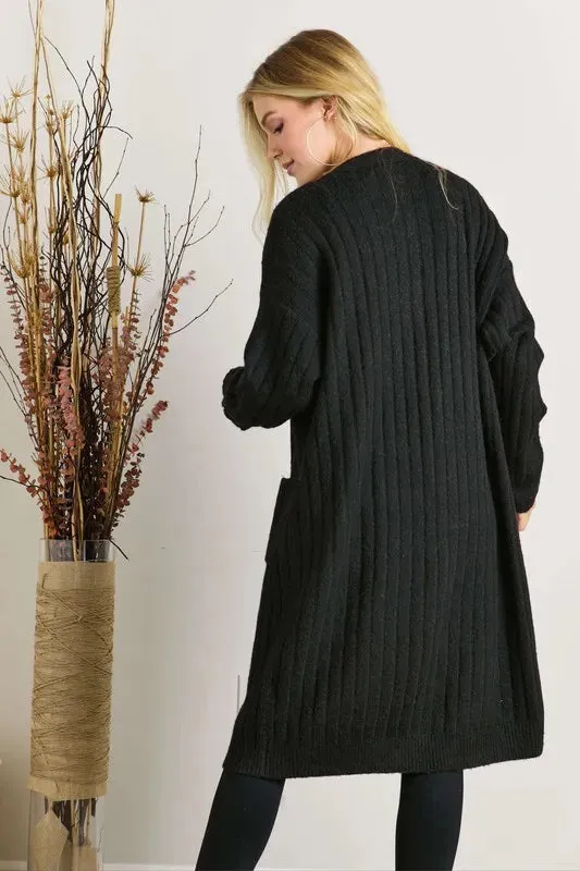 ADORA Super Soft Rib Knit Cardigan