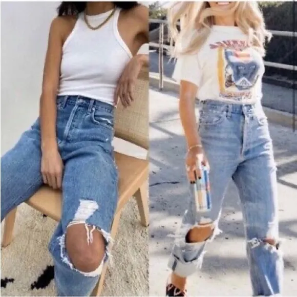 Agolde 90’s Mid Rise Loose Fit Jeans