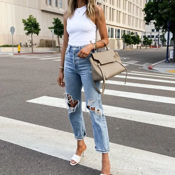 Agolde 90’s Mid Rise Loose Fit Jeans