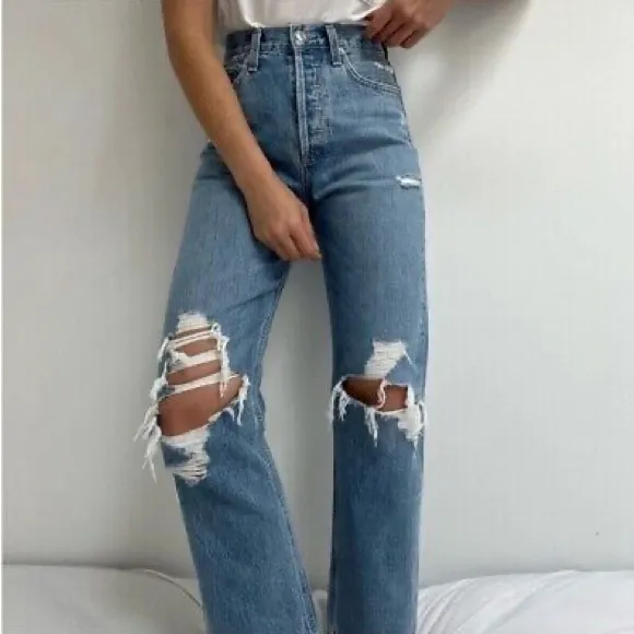 Agolde 90’s Mid Rise Loose Fit Jeans