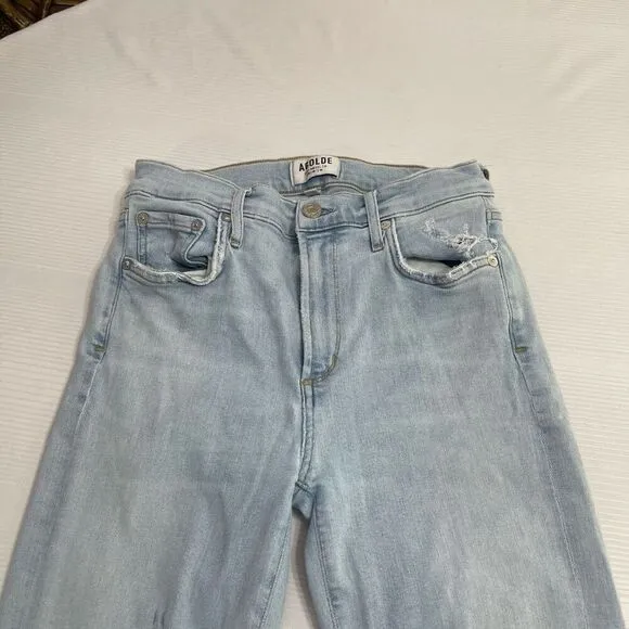 AGOLDE Light Wash Denim Jeans Size 27