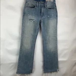 All Saints Serene kick Flare destroyed jeans
