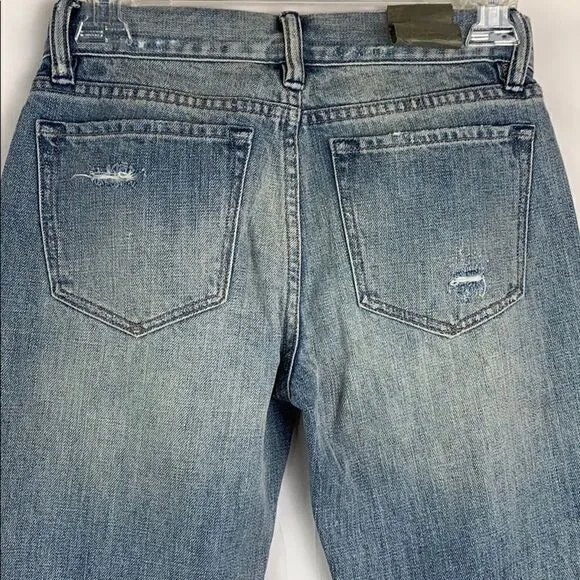 All Saints Serene kick Flare destroyed jeans