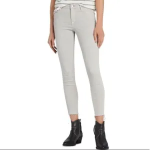 All Saints Grace Frayed Ankle Skinny Jeans
