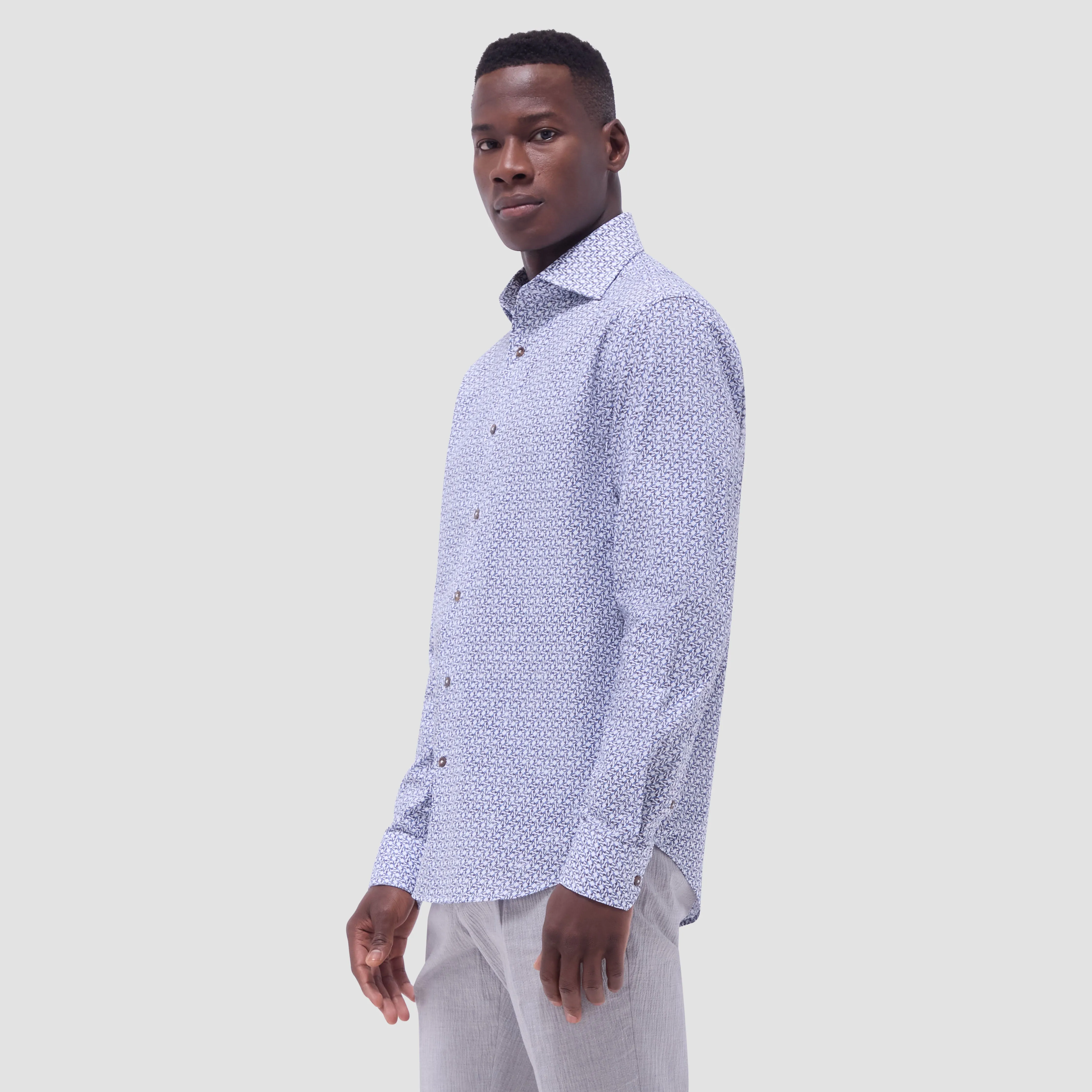 Alvin Geometric Abstract Shirt