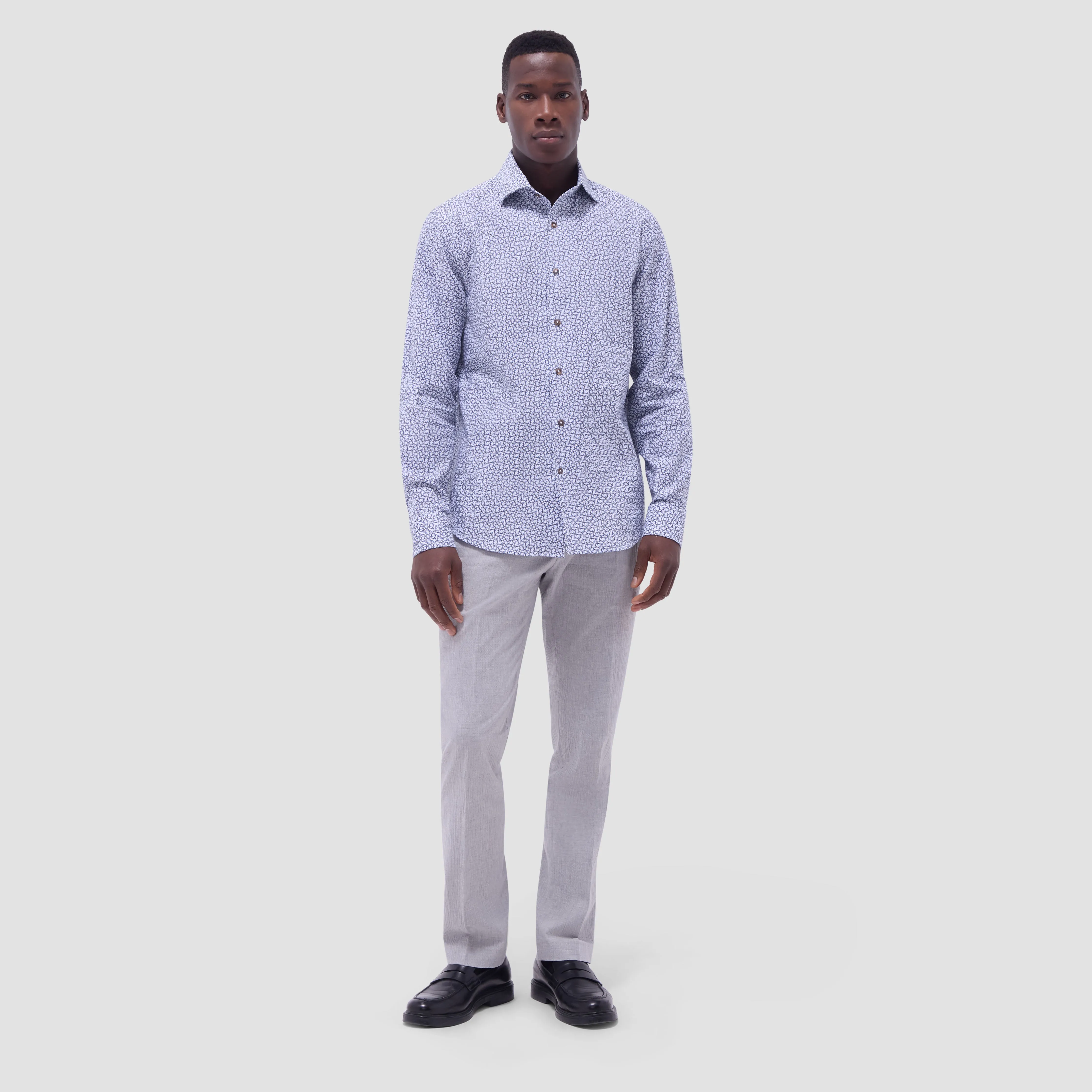 Alvin Geometric Abstract Shirt