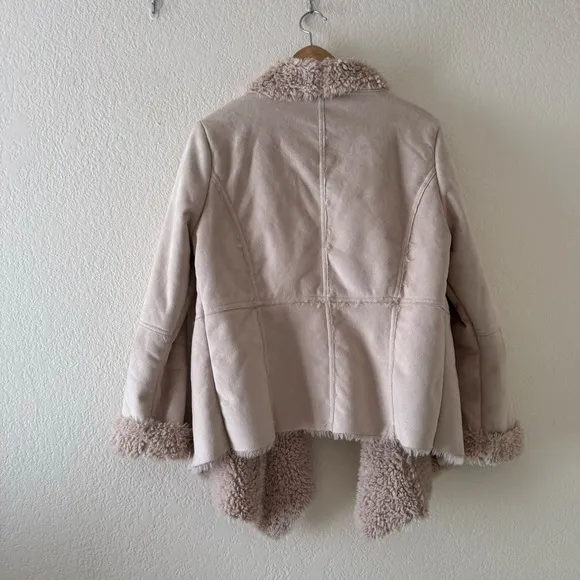 Anthropologie Others Follow Native Roots Sherpa Coat