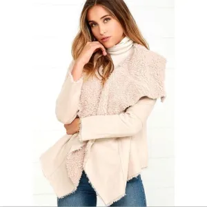 Anthropologie Others Follow Native Roots Sherpa Coat