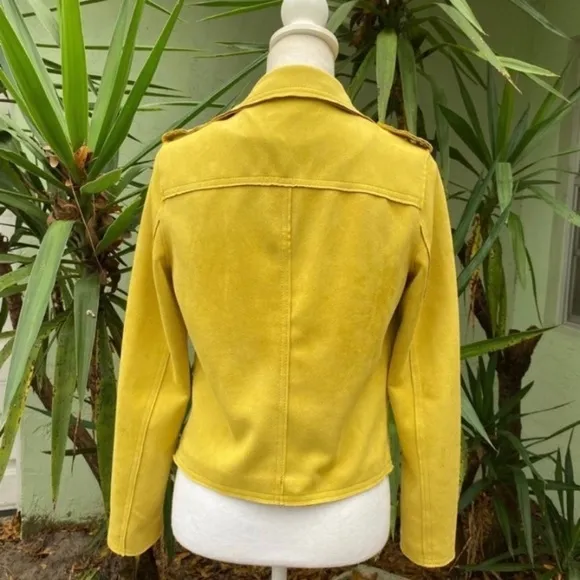 Anthropologie Philosophy Faux Suede Jacket