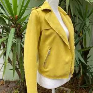 Anthropologie Philosophy Faux Suede Jacket