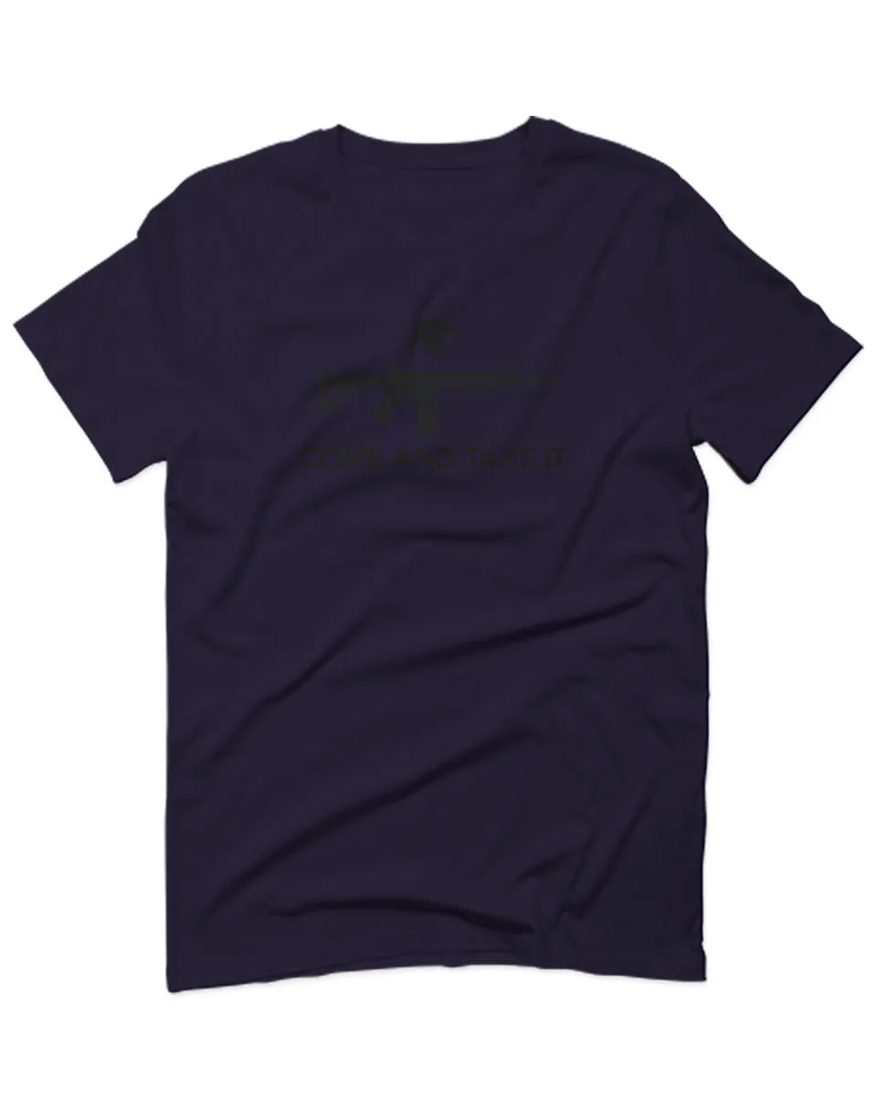 AR 15 Come and Take It Greek Molon Labe Spartan Guns For men T Shirt