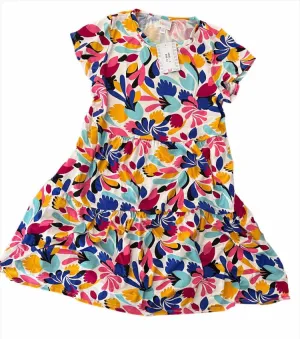 Ariel - White Blue Yellow Multi Floral