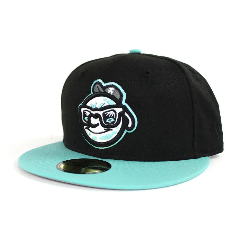 Asheville Tourists New Era 59fifty Fitted Hat (Air Jordan 3 Gray Under Brim)