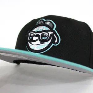 Asheville Tourists New Era 59fifty Fitted Hat (Air Jordan 3 Gray Under Brim)