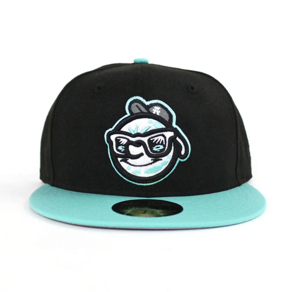 Asheville Tourists New Era 59fifty Fitted Hat (Air Jordan 3 Gray Under Brim)