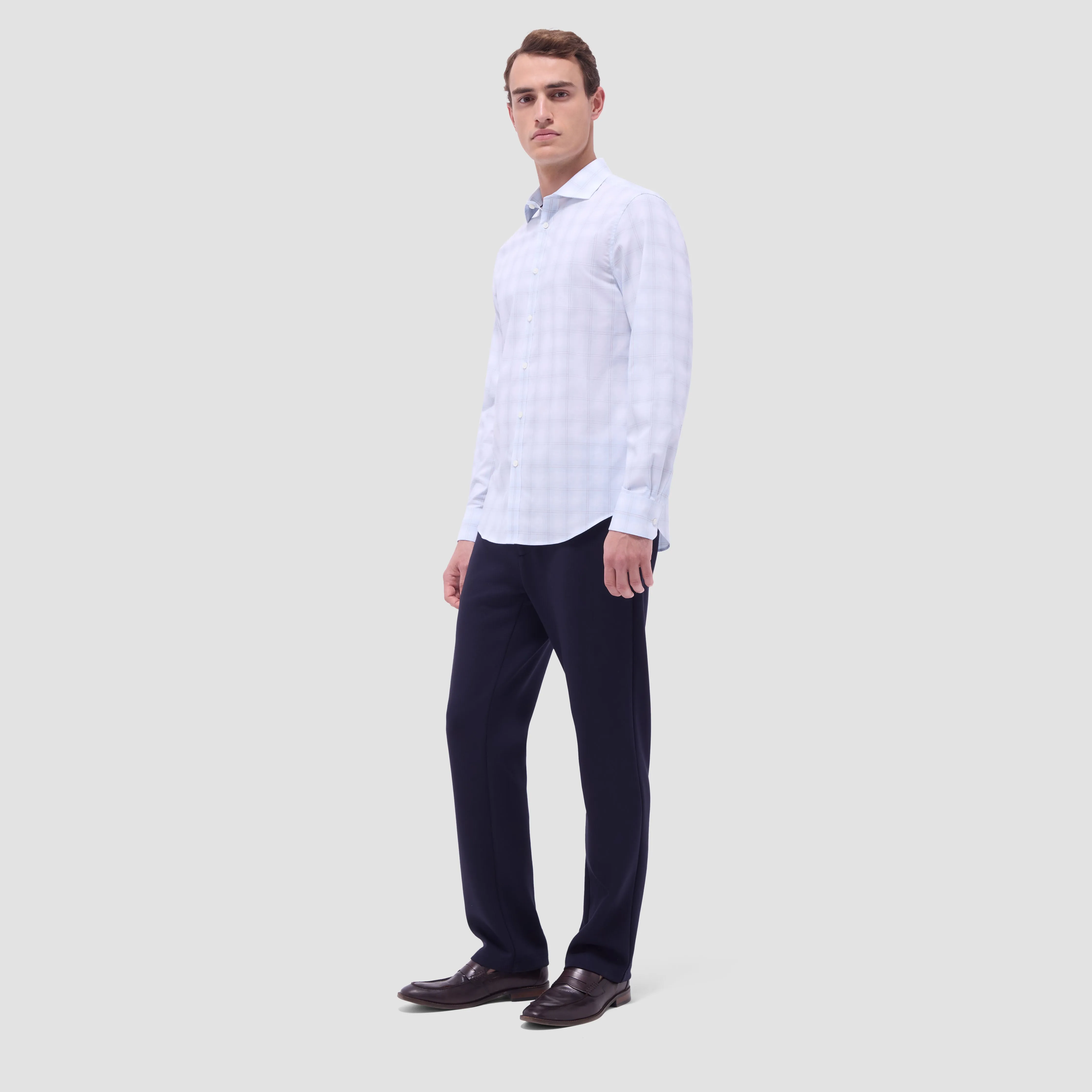 Axel Windowpane Shirt