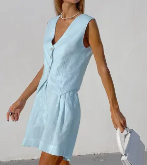 Ayessa - Tailored Vest and Shorts Set