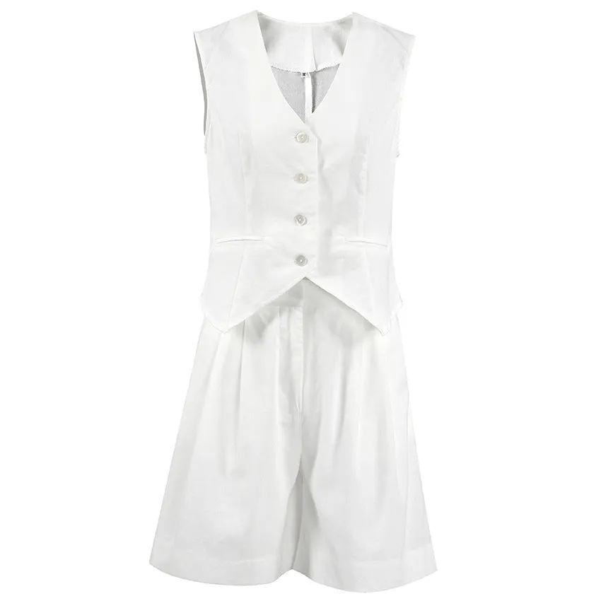 Ayessa - Tailored Vest and Shorts Set