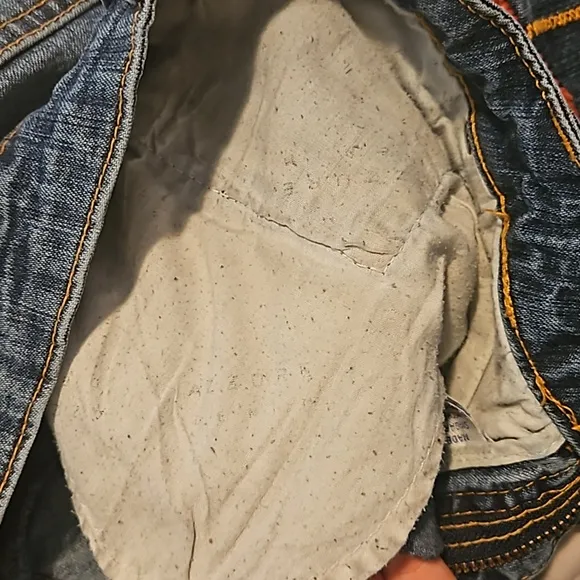 Azzure denim patchwork jeans
