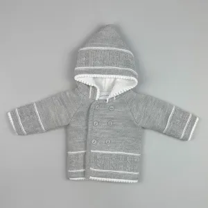 Baby Knitted Jacket - Grey