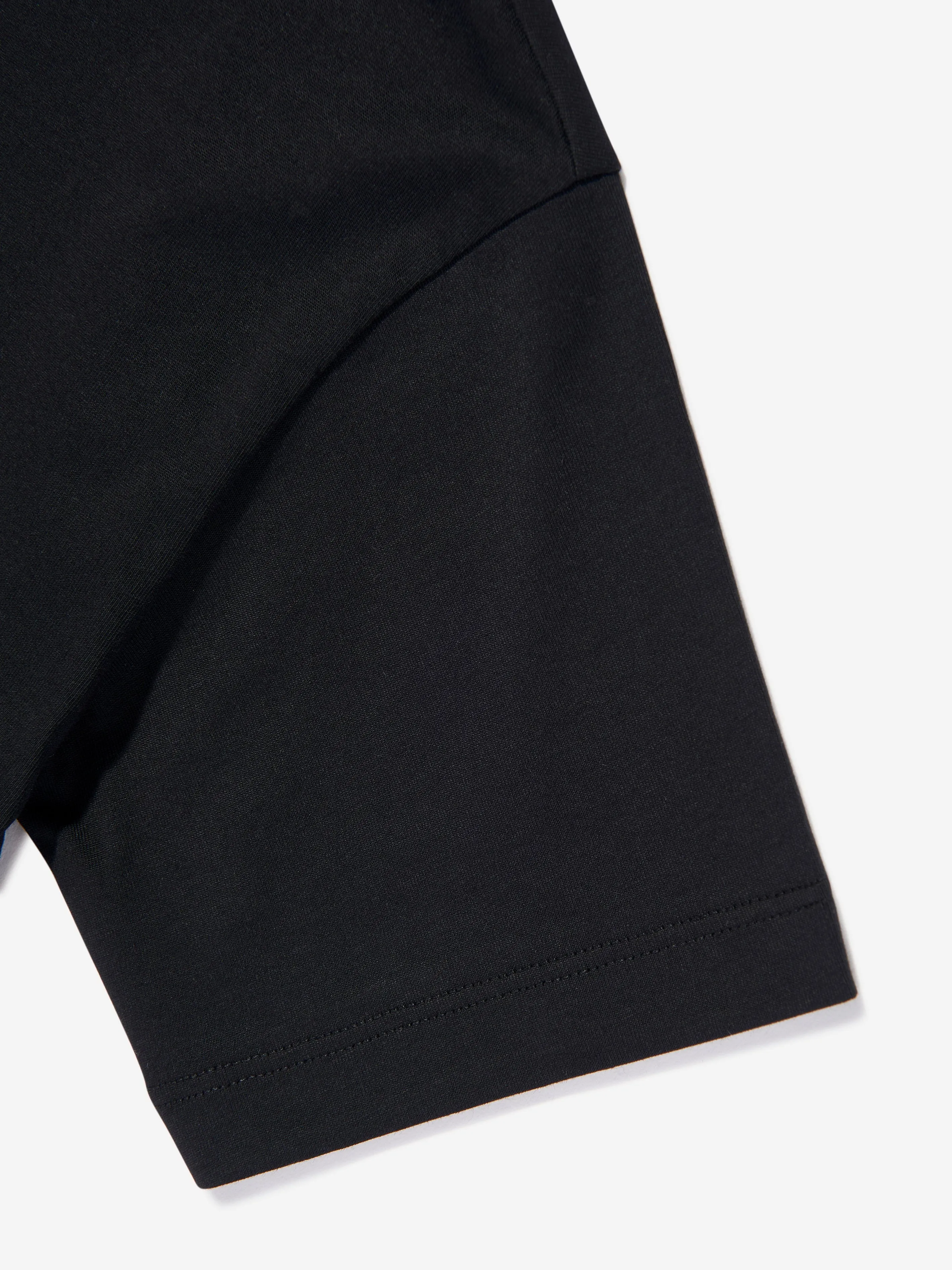 Balmain Kids Logo T-Shirt in Black
