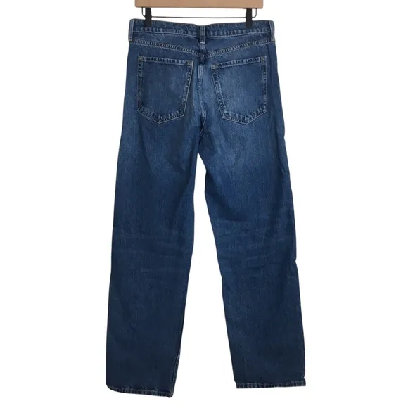 Banana Republic Mid Rise Loose Stovepipe Jeans 28