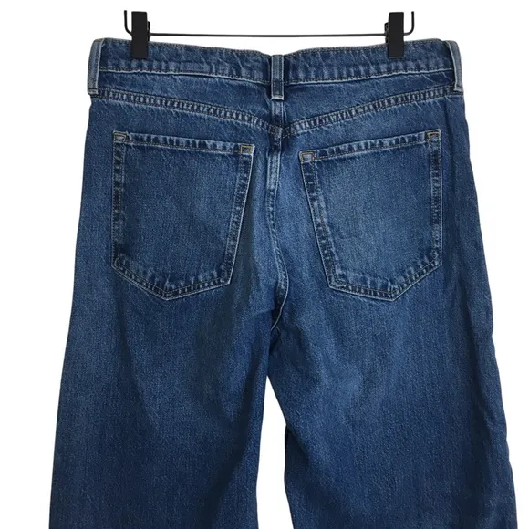 Banana Republic Mid Rise Loose Stovepipe Jeans 28