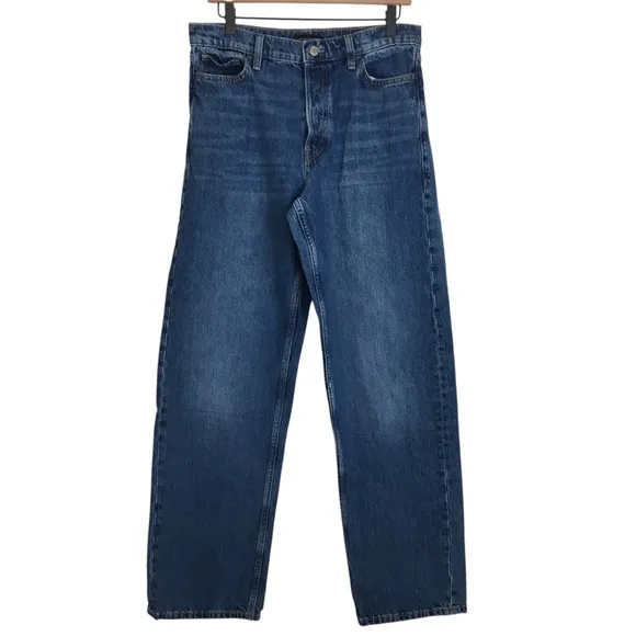 Banana Republic Mid Rise Loose Stovepipe Jeans 28
