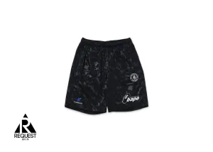 BAPE Soccer Game Shorts "Black"