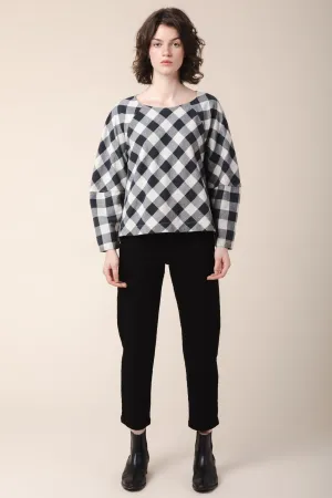 Barrel Jean in Black