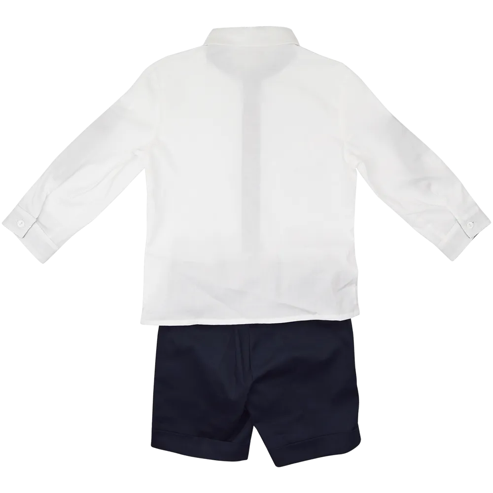 Bimbalo Navy & White Two Piece Set