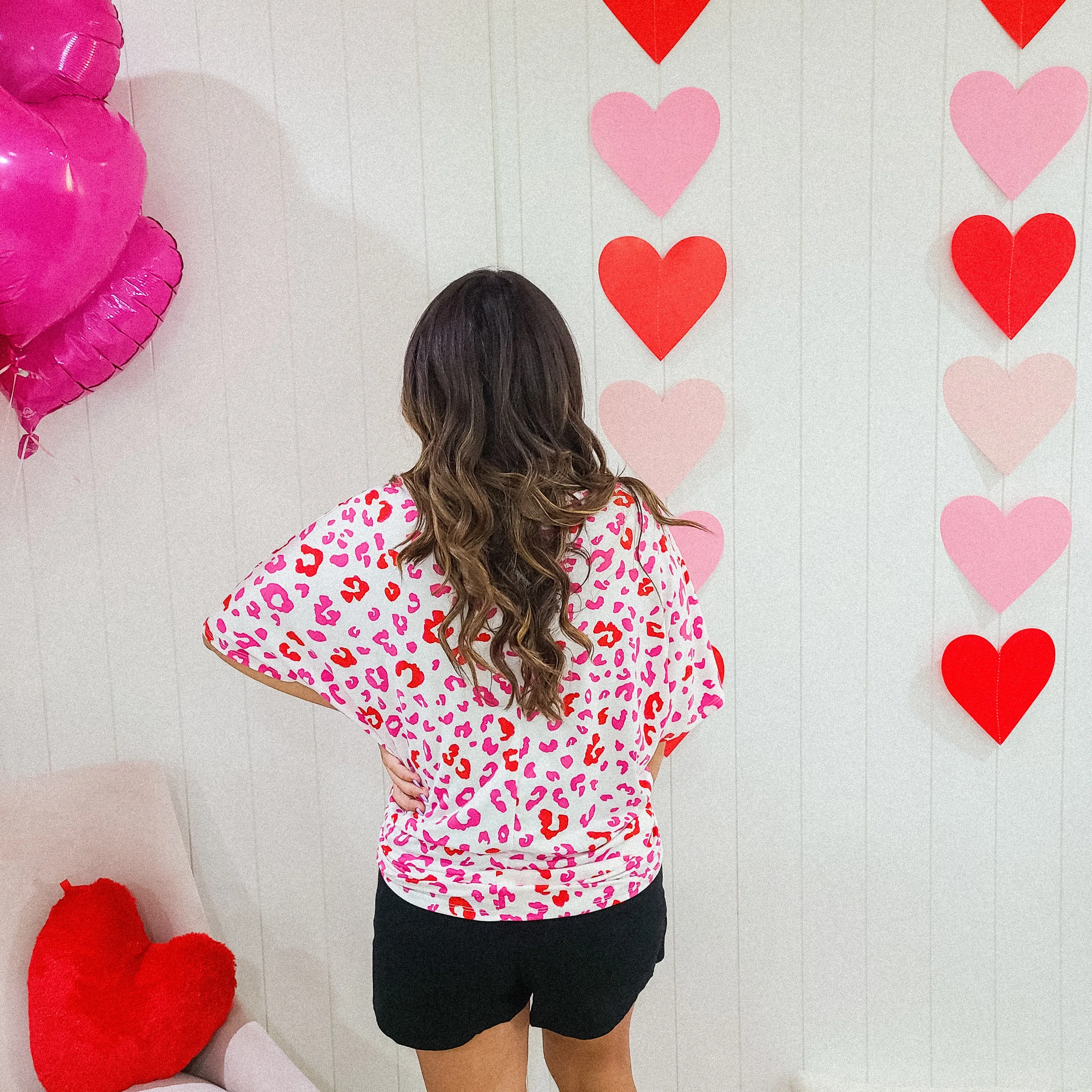 Blushing Leopard Tee
