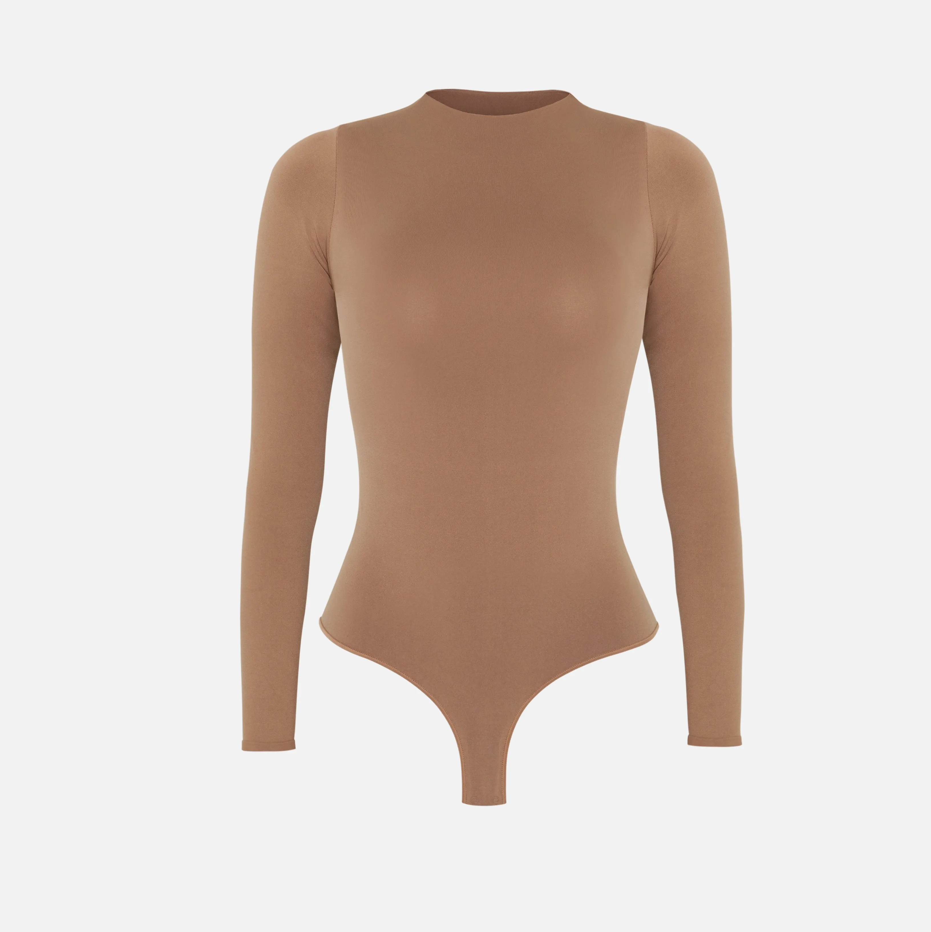 Bodysuit de manga larga Stretch