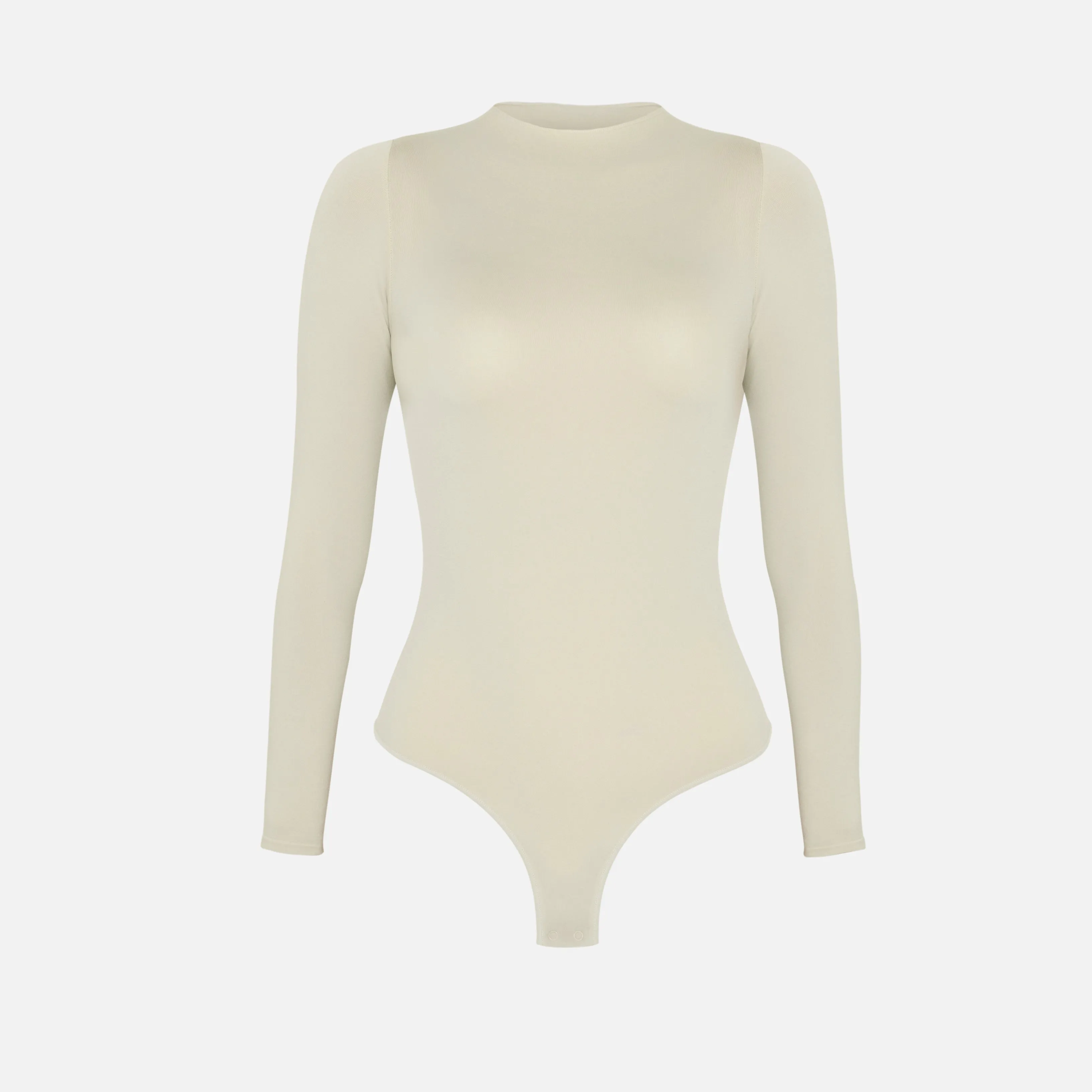 Bodysuit de manga larga Stretch