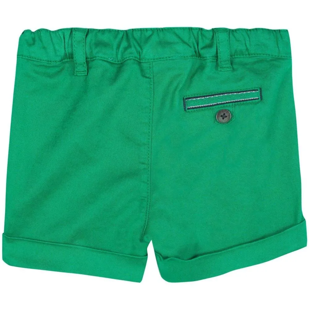 Boys Green Shorts