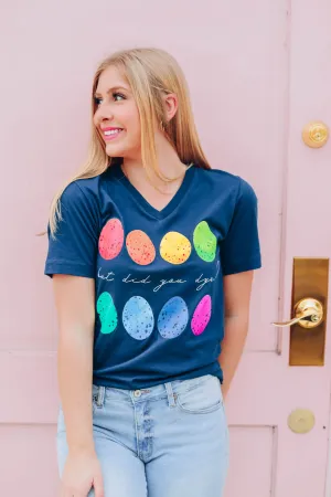 But Did You Dye Graphic Tee - Navy
