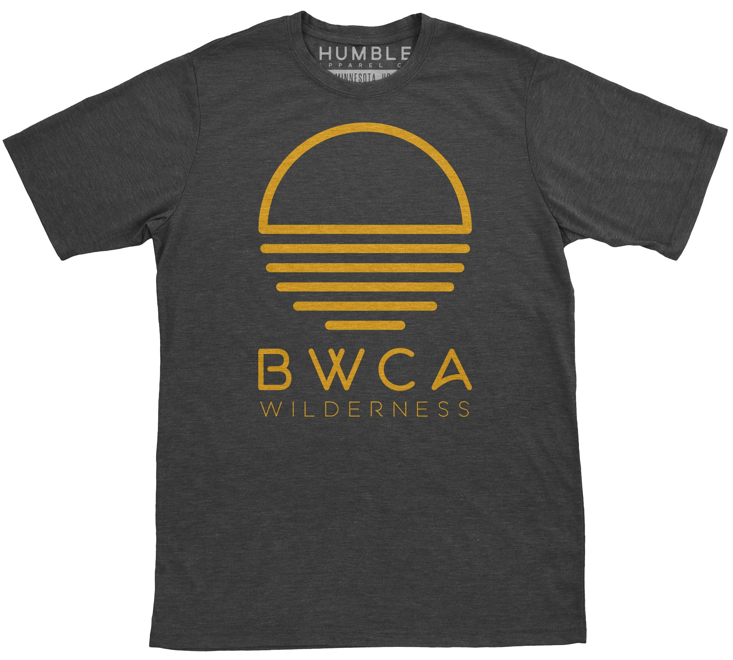 BWCA Sunset Wilderness T-Shirt - Charcoal