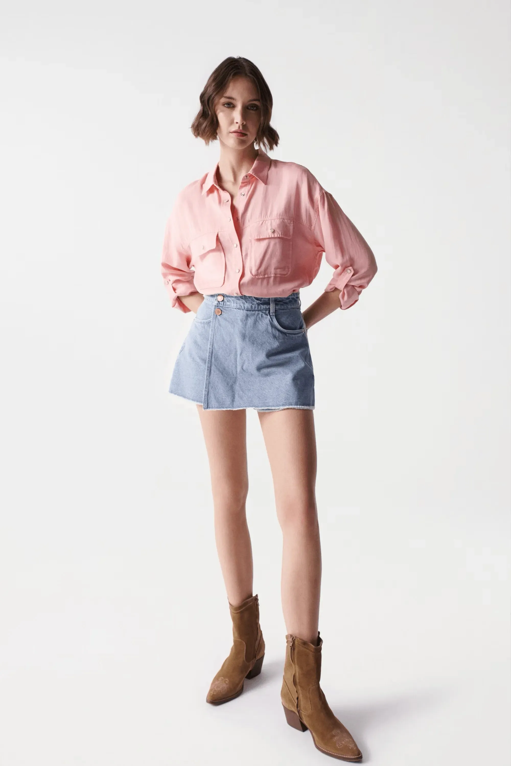 Camisa Salsa Jeans de Mujer Loose
