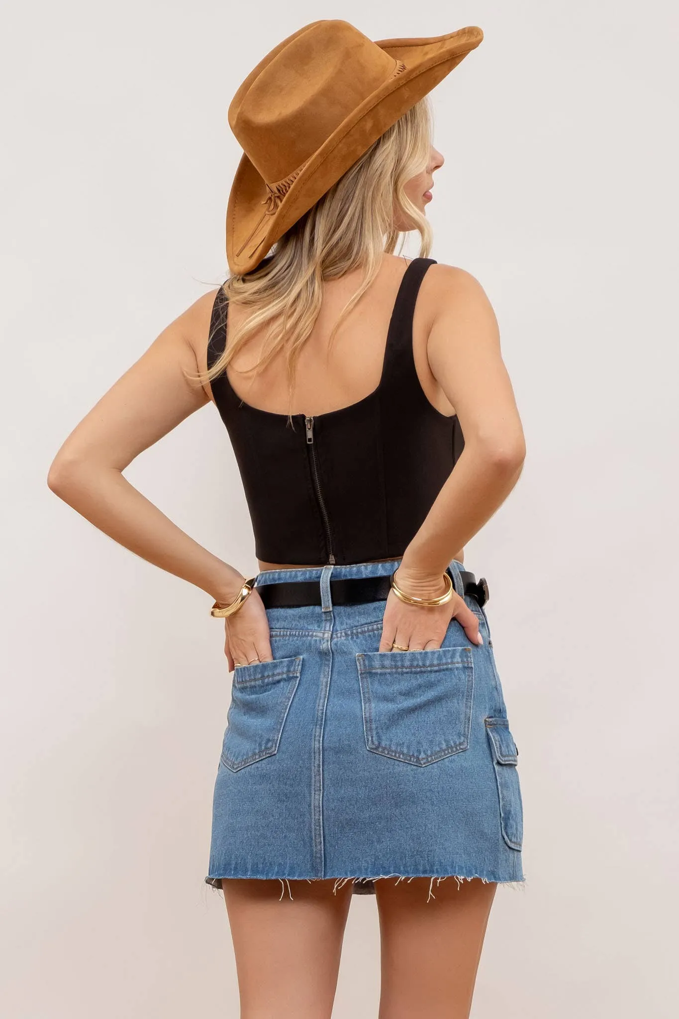 Cargo Mini Skirt