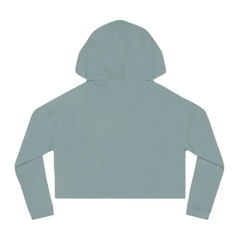 Chic Sloth Cropped Hoodie for Comfy Style