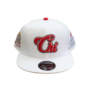 CHICAGO AMERICAN GIANTS LEAGUE CHAMPS FITTED HAT (WHITE)