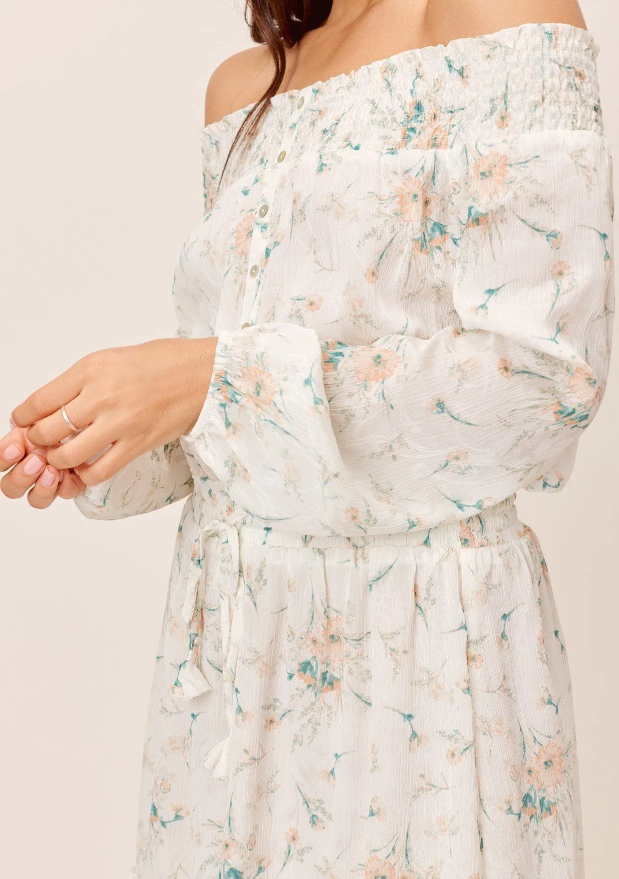 Clementine Off-The-Shoulder Dress