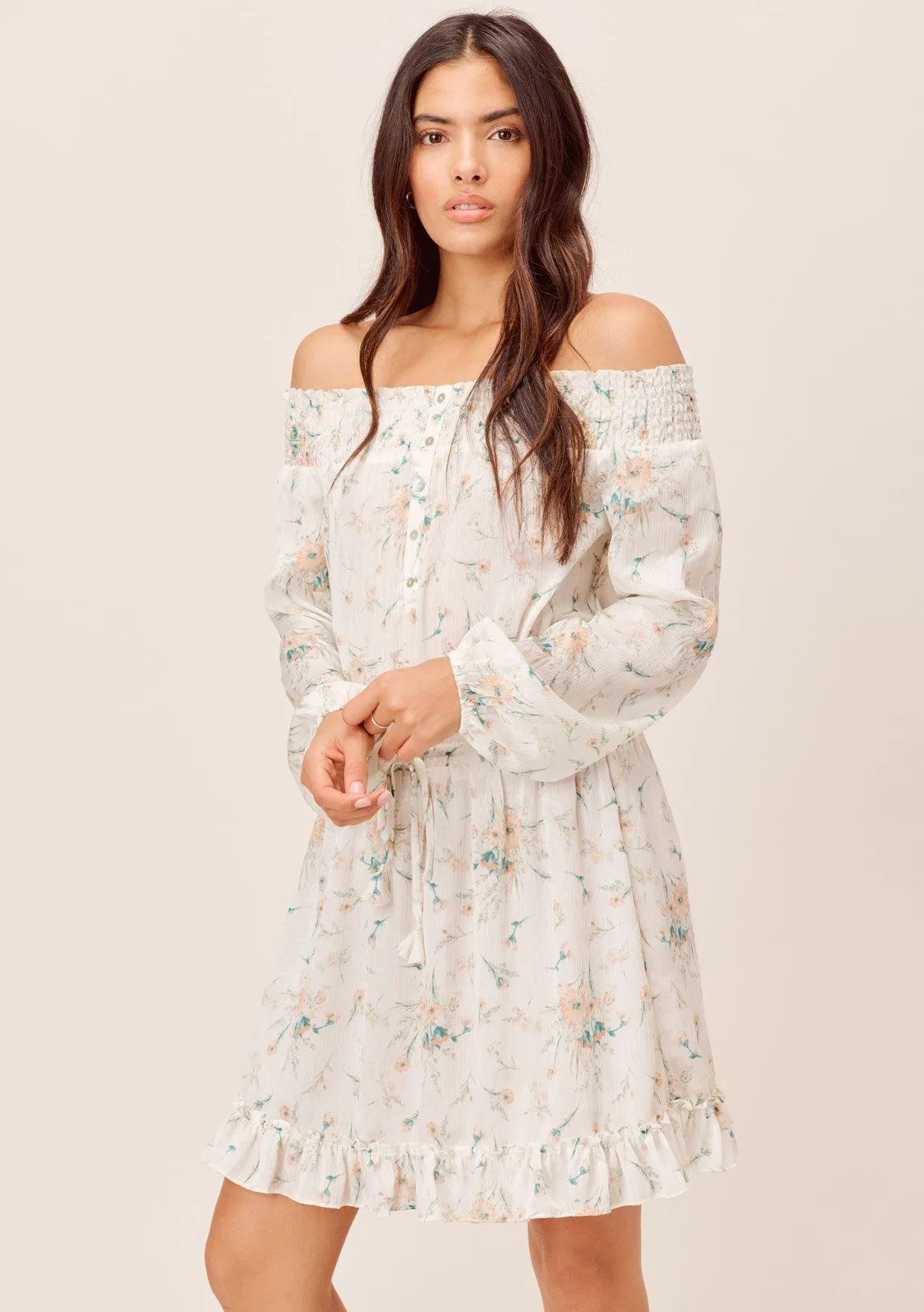 Clementine Off-The-Shoulder Dress