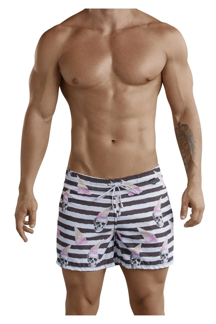 Clever 0672 Skulls Atleta Swim Trunks